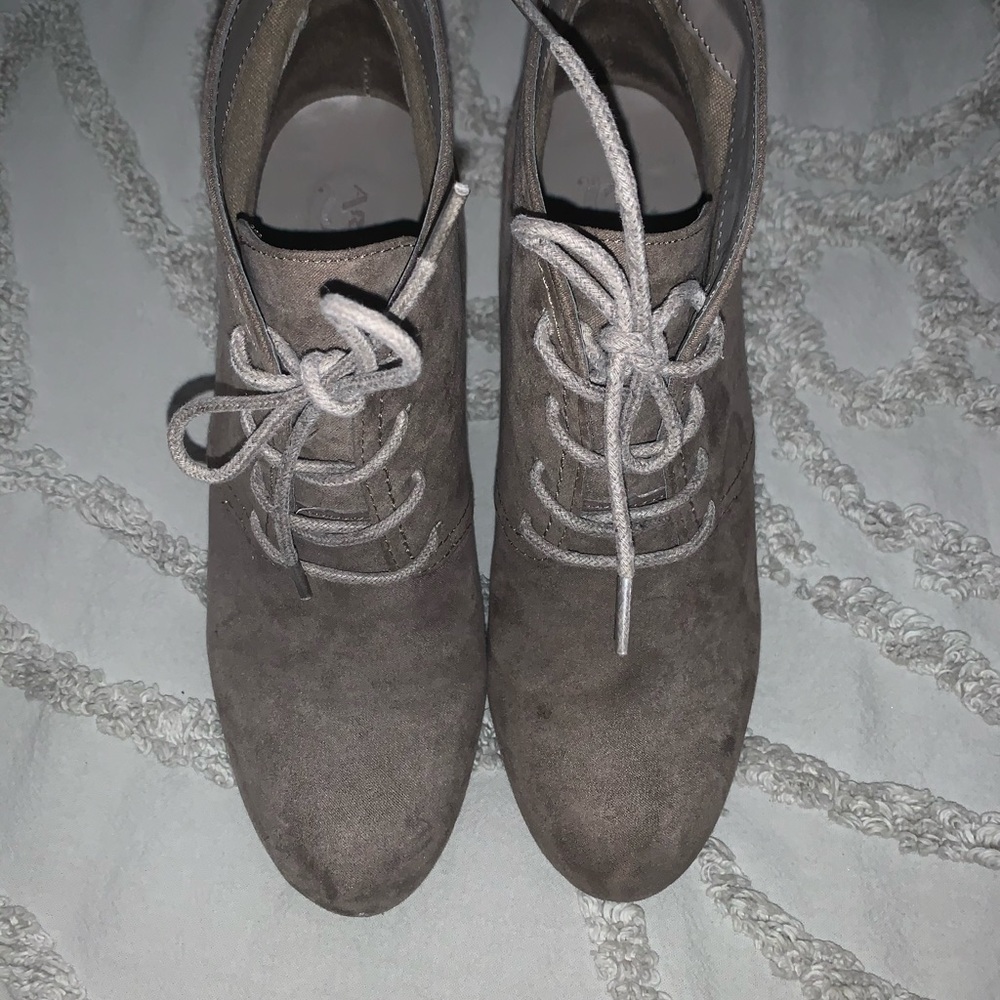 Suede Booties - Picture 2 of 4